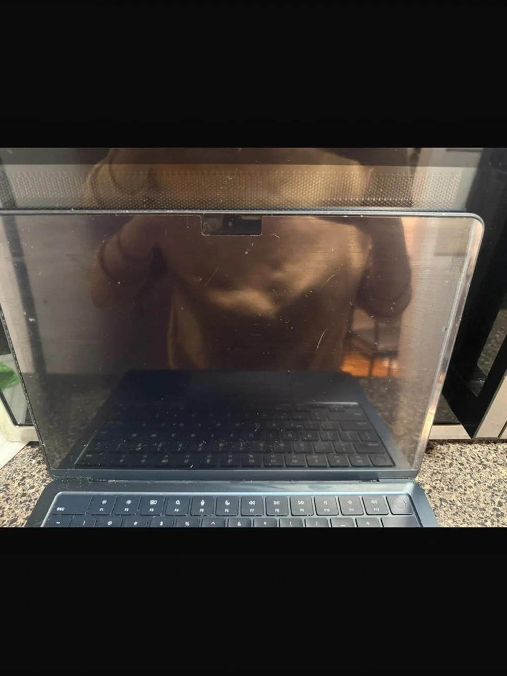 Apple Laptop - Space Gray Keyboard and Trackpad